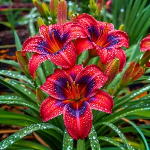 Лилейник Солар Вин купить по цене от 329р. в интернет-магазине «Посадика» с доставкой почтой в в Краснодаре и по всей России – [изображение №1].