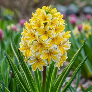 Гиацинт Кримсон Тайфун купить по цене от 2099р. в интернет-магазине «Посадика» с доставкой почтой в в Краснодаре и по всей России – [изображение №1].