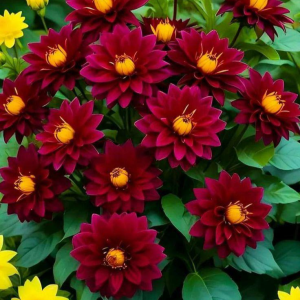 Георгин Вуцапо купить по цене от 327р. в интернет-магазине «Посадика» с доставкой почтой в в Краснодаре и по всей России – [изображение №1].